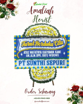 Papan Bunga Duka di Kusan Hulu